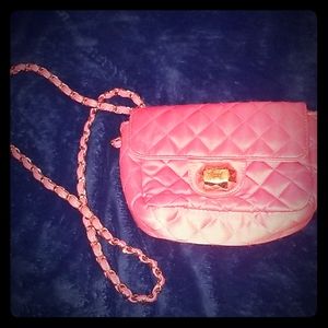 🔴5/ $15🔴 Pink Victoria's Secret small bag